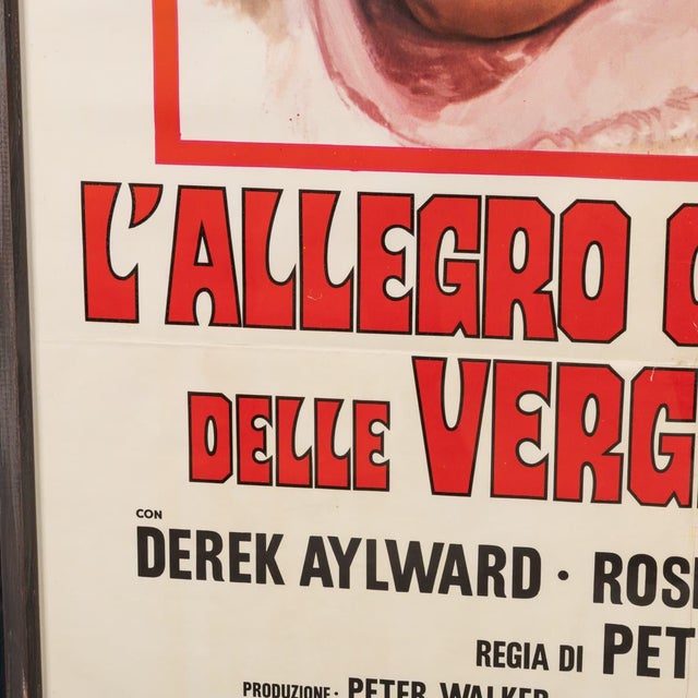 Vintage Italian Film Poster in Paper, 1973 For Sale - Image 10 of 18