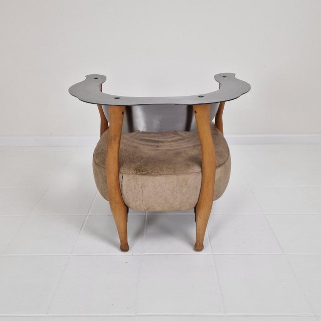 Metal Fantasy Island Lounge Chair by Kurt Bayer, 1980s For Sale - Image 7 of 14