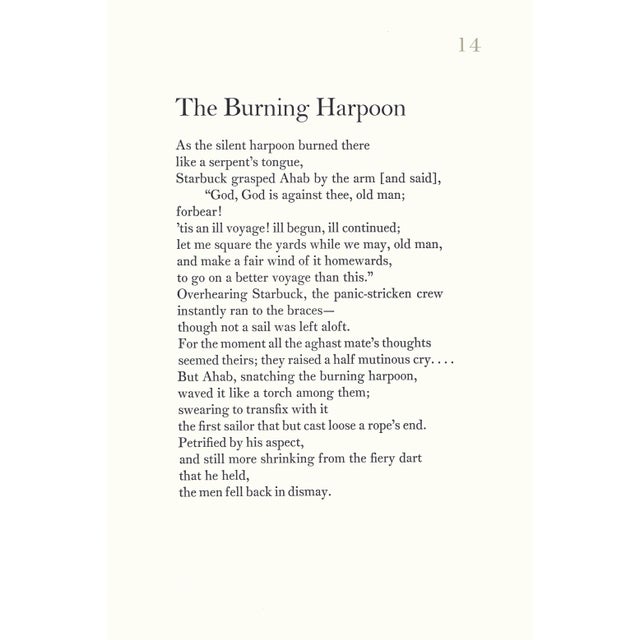 1968 "Moby Dick" Lithograph by Benton Spruance "Ahab Aloft" For Sale - Image 4 of 6