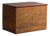 Chinese Trunk with Painted Flowers in Elm, 1900 For Sale