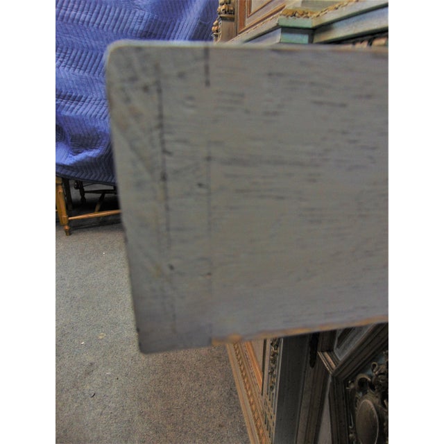 Horner Oak Carved & Paint Decorated Bar Cabinet For Sale - Image 12 of 13