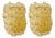 Golden Millefiora Murano Glass Wall Lights from Barovier & Toso, Italy, 1980, Set of 2 For Sale