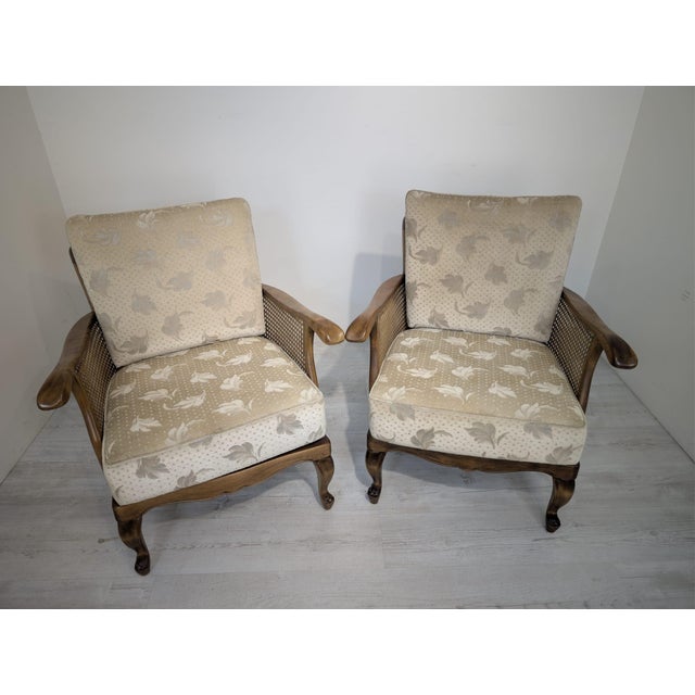 Vintage Louis Sofa with Woven Sides, 1965 For Sale - Image 16 of 18