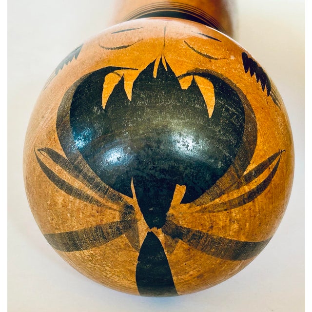 Vintage Sosaku Kokeshi Doll by Kanazawa Tokushie For Sale In San Francisco - Image 6 of 6