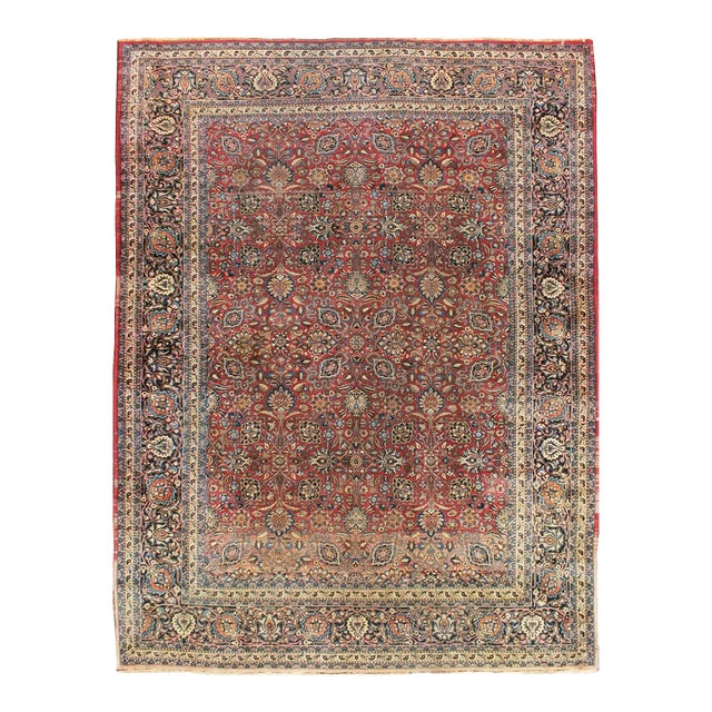 Traditional Persian Meshed Rug rug no.10284 For Sale