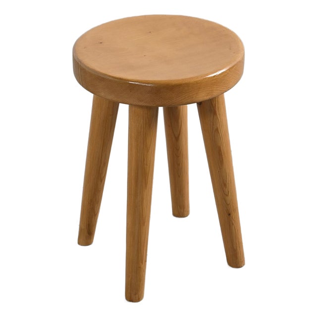 Vintage French Stool by René Martin, 1960s For Sale