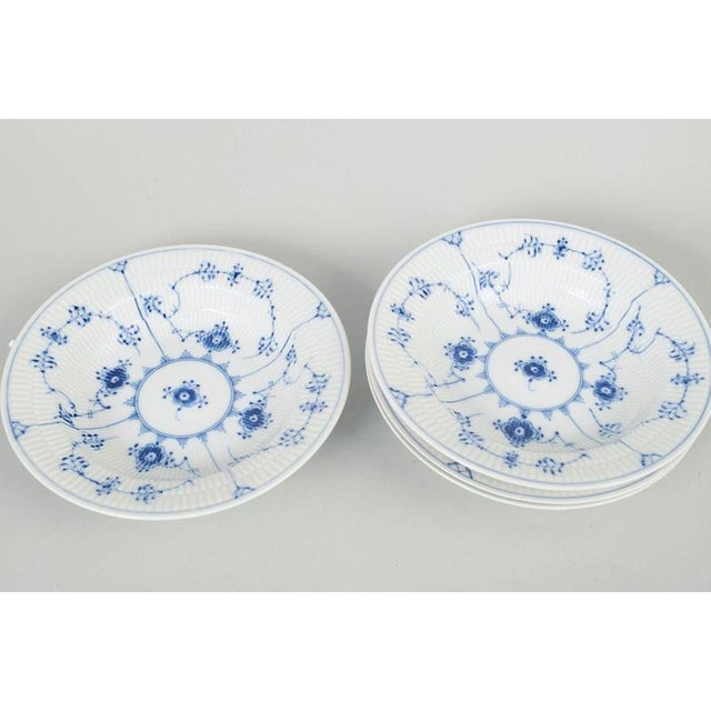 Pasta Plates in Porcelain from Royal Copenhagen, 1920s, Set of 4 For Sale - Image 3 of 5