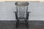Wood 1920's Neoclassical Style Carved Wood Ebonized With Gilt Rocking Chair For Sale - Image 7 of 13