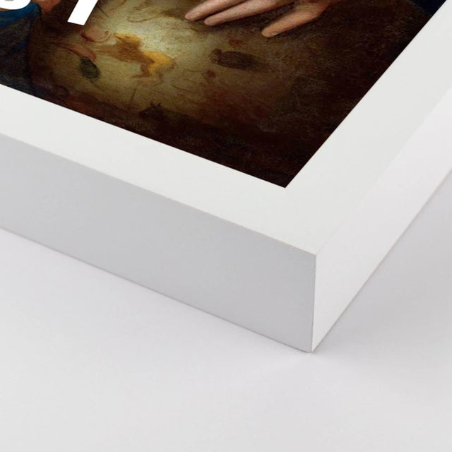 DESCRIPTION: Not All Those Who Wander Are Lost by Lara Fowler in White Framed Paper, Medium Art Print SPECIFICATIONS:...