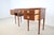 Kindel Mahogany Sideboard Server With Satinwood Inlay & Brass Pulls | Newly Refinished For Sale - Image 9 of 16