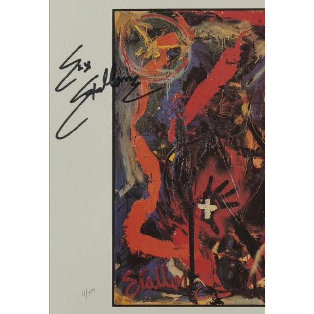 American 1995 Sylvester S one Signed Lithograph Titled Joan's Life For Sale - Image 3 of 8