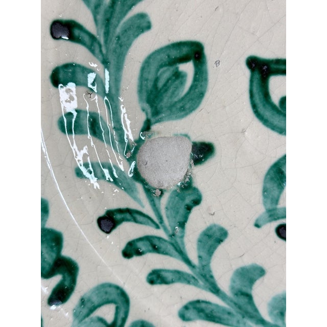 Ceramic Large Spanish Fajalauza Ceramic Lebrillo Bowl For Sale - Image 7 of 9