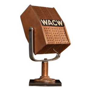 Vintage Oversized Broadcast Microphone