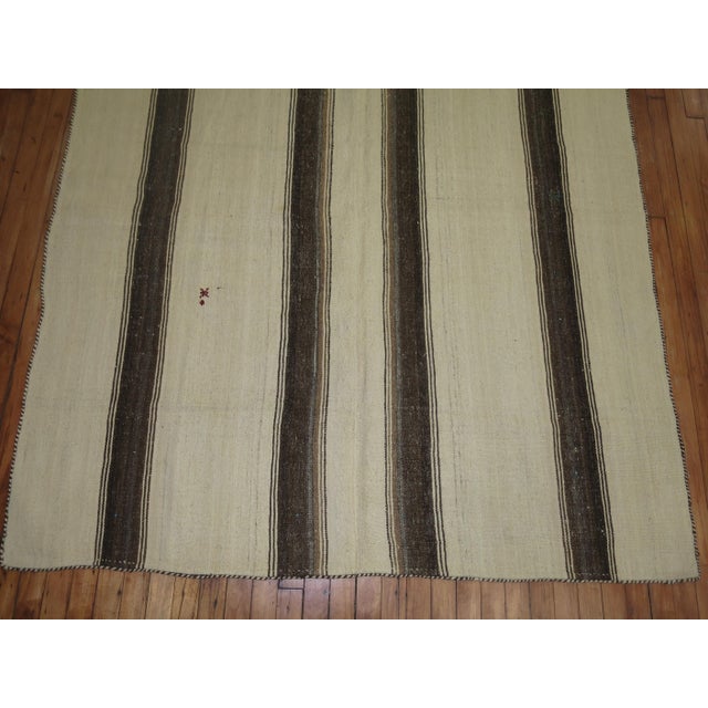 Vintage Turkish Kilim - 5'6" x 10'5" For Sale - Image 4 of 6