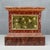 Lacquered Stool with Red and Green Base, 18th Century For Sale - Image 16 of 16