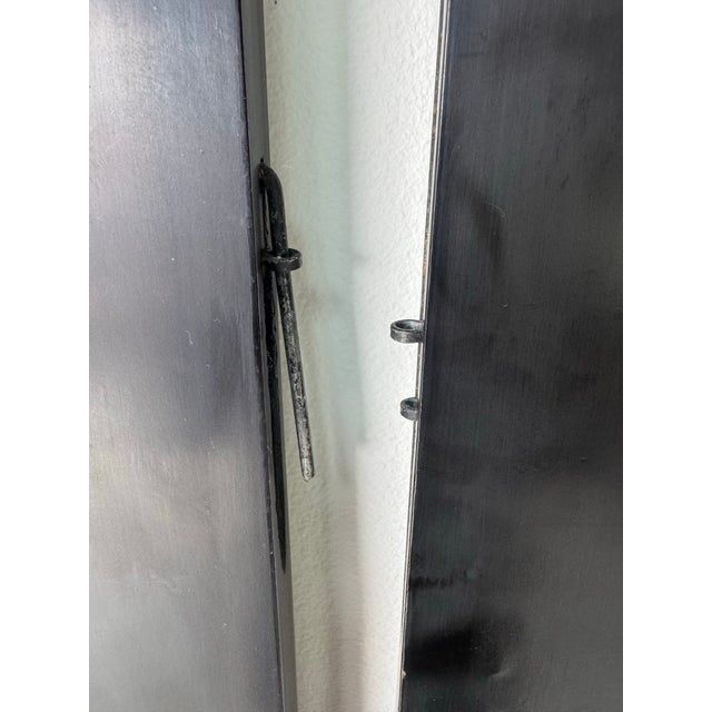 Vintage Asian Hand-Carved Soapstone Six-Panel Folding Screen With Birds, Flowers & Foliage For Sale - Image 11 of 12