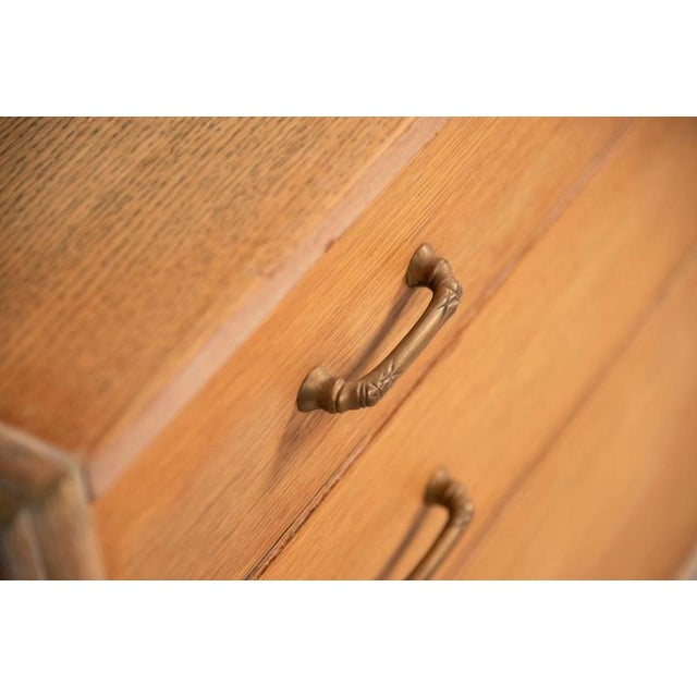 Oak Chest of Drawers from McGuire, 1970s For Sale - Image 6 of 18