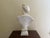 Late 20th Century Large Neoclassical Plaster Bust of Apollo Belvedere For Sale - Image 10 of 12