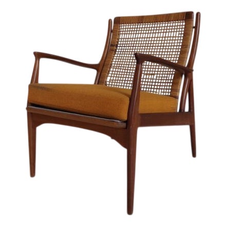 Teak Armchair by Erik Andersen and Palle Pedersen for Horsnaes Møbler, 1950s For Sale