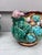 Majolica Flowers & Leaves Cache Pots Luneville Circa 1890-a Pair For Sale In Austin - Image 6 of 11