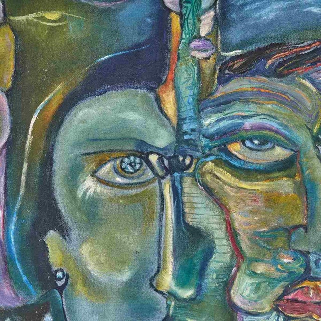 Massimo Zonari, Abstract, 2000s, Oil and Mixed Media For Sale - Image 3 of 7