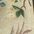 English Vintage Embroidered Bird Textile Wall Panel in Wood Frame For Sale - Image 3 of 12