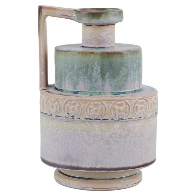 Art Deco Ceramic Jug by P. Garnier, Enghien, France, 1920s-1930s For Sale - Image 10 of 10