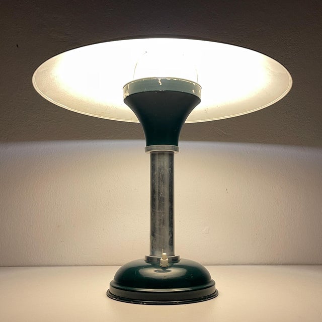 Bauhaus Metal Table Lamp, Germany, 1930s For Sale - Image 13 of 15