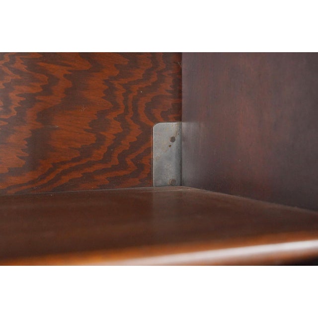 Antique Lundstrom Wooden Barrister Bookcase For Sale - Image 10 of 16