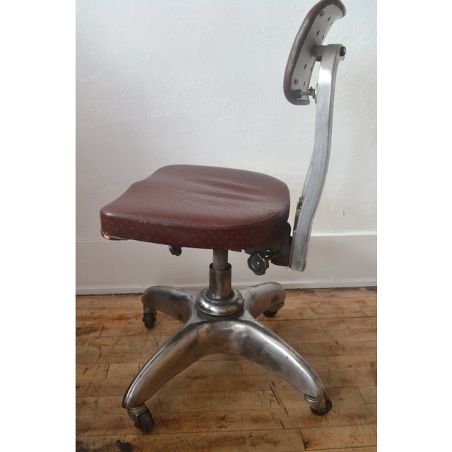 Mid Century Industrial Gio Ponti for Goodform General Fireproofing Co Chair For Sale In Rochester - Image 6 of 9
