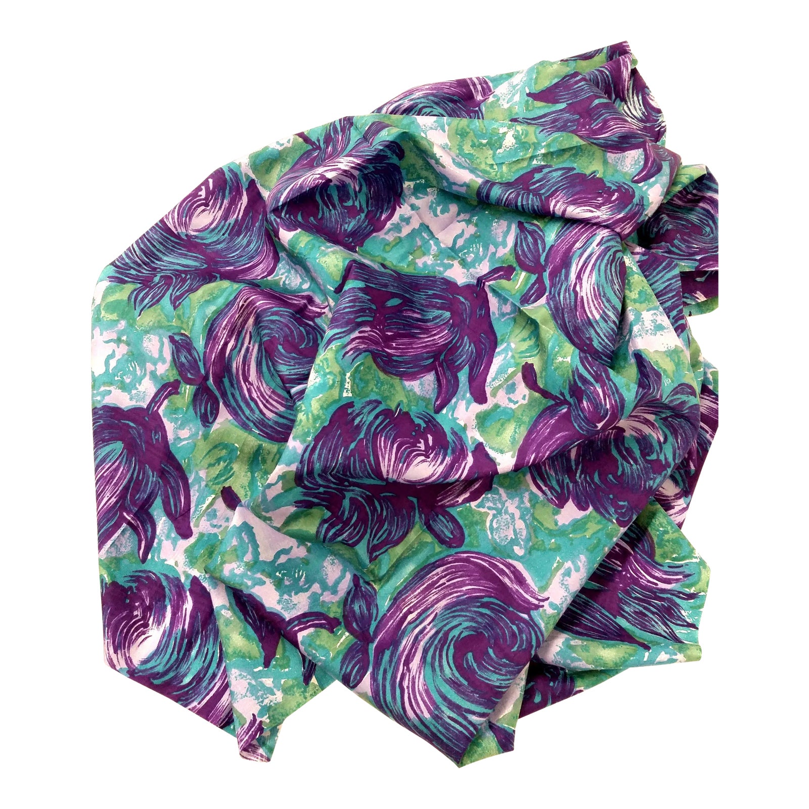 Dahlia Purple Silk Shantung 54