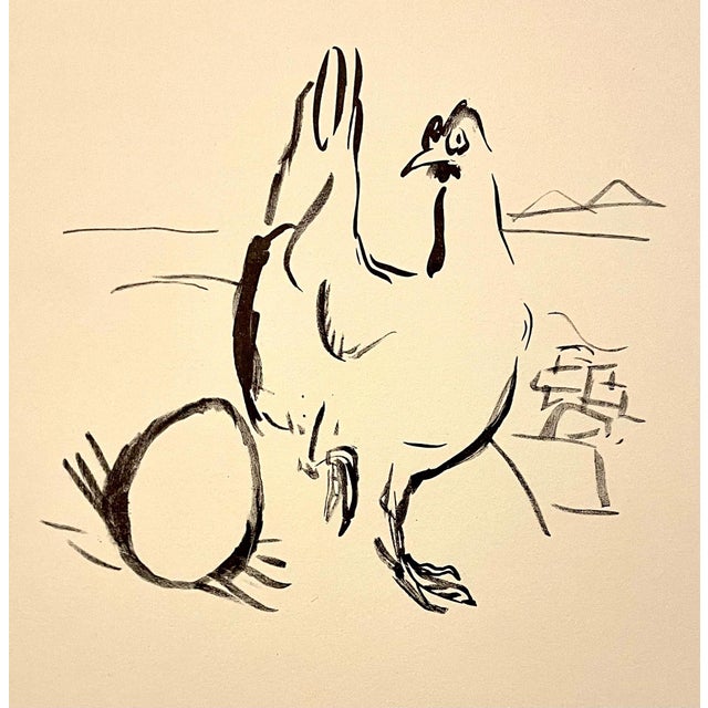 This is from a limited edition portfolio of original lithographs print Fernand Mourlot in Paris in 1958 from work done in...