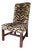 Ralph Lauren High Back Tiger Dining Accent Chair For Sale