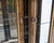 Wood Pair Mastercraft Dome Shape Burl Wood Curio Display Cabinets w Shelves Lights For Sale - Image 7 of 18
