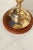1960s Hollywood Regency Brass Floor Lamp with Shade For Sale - Image 9 of 14