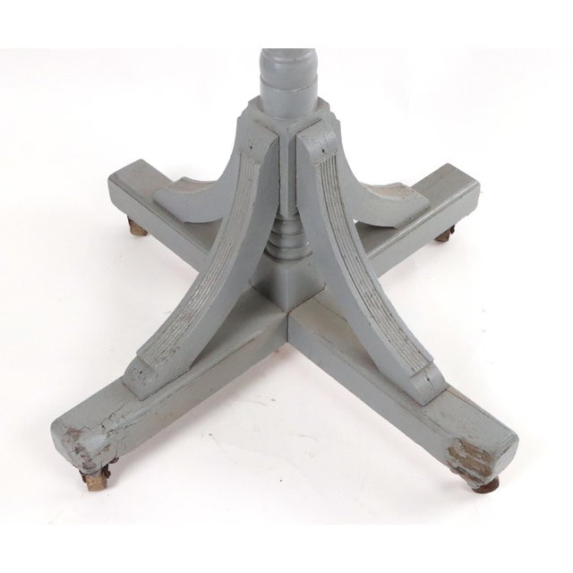 19th Century Victorian Wood Rotating Clothing Rack For Sale In New York - Image 6 of 6