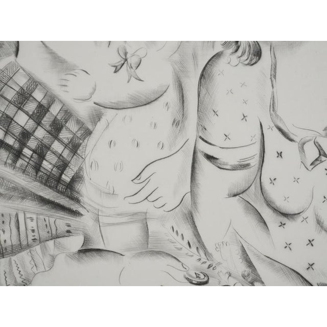 Mily Possoz, The Florist, Original Signed Engraving For Sale - Image 8 of 11
