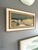 1965 Mid-Century Modern 'Coastal Fields' Vintage Swedish Original Landscape Oil Painting, Framed For Sale - Image 6 of 13