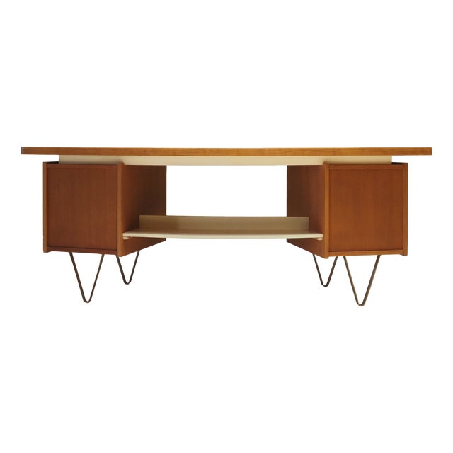 Boomerang Floating Desk from Tijsseling Nijkerk, the Netherlands, 1960s For Sale