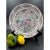 Vintage Large Pink Floral Decorative Plate For Sale - Image 17 of 18