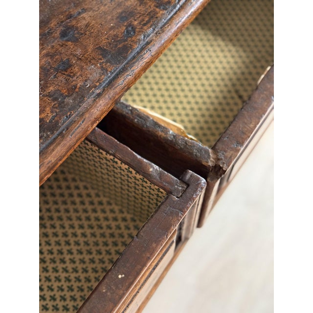 17th c. Walnut Italian Sideboard For Sale - Image 9 of 11