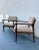 Mid-Century Modern Vintage Pair of Mid-Century Modern Lounge Chairs by Stow & Davis For Sale - Image 3 of 7