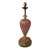 1950s Italian Murano "Oro Rosa" Gold Leaf Table Lamp For Sale