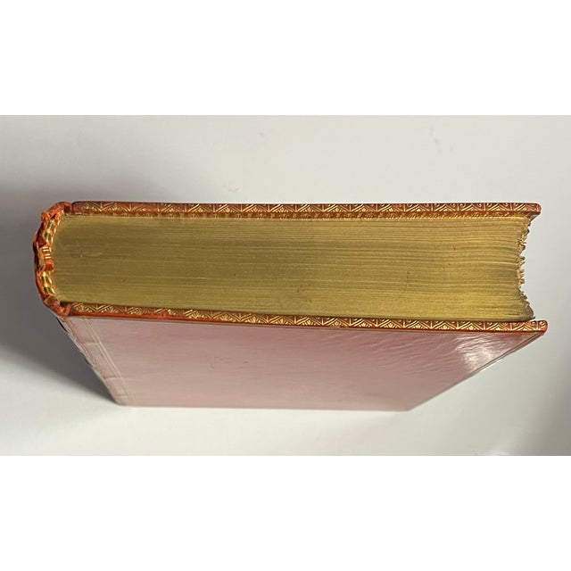 Red Fine Red Leather Binding - The Picture of Dorian Gray - Gothic and Philosophical Novel by Oscar Wilde 1908 For Sale - Image 8 of 14