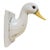 Vintage Wall Mounted Ceramic Duck Towel or Apron Holder For Sale