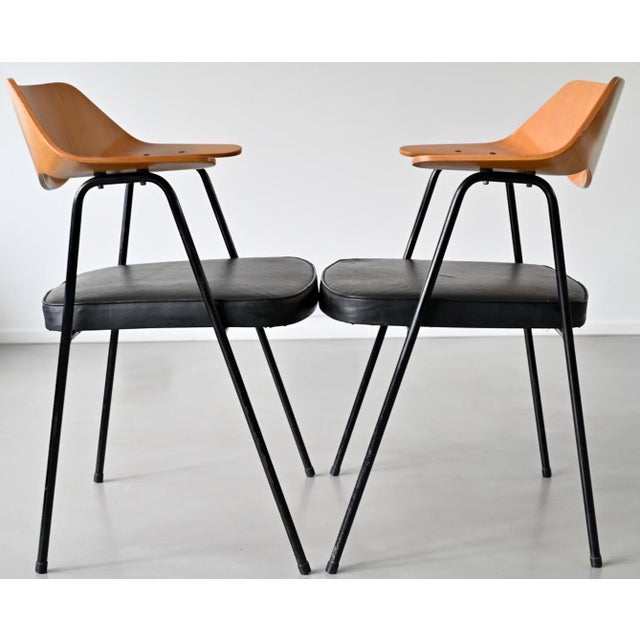 Robin Day Chairs attributed to Robin & Lucienne Day, Set of 2 For Sale - Image 4 of 8
