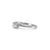 Early 21st Century Ladies 10k White Gold Lab Grown Diamond Cathedral Engagement Ring, Size 7 For Sale - Image 5 of 7
