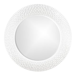 Bergman Mirror - Glossy White For Sale
