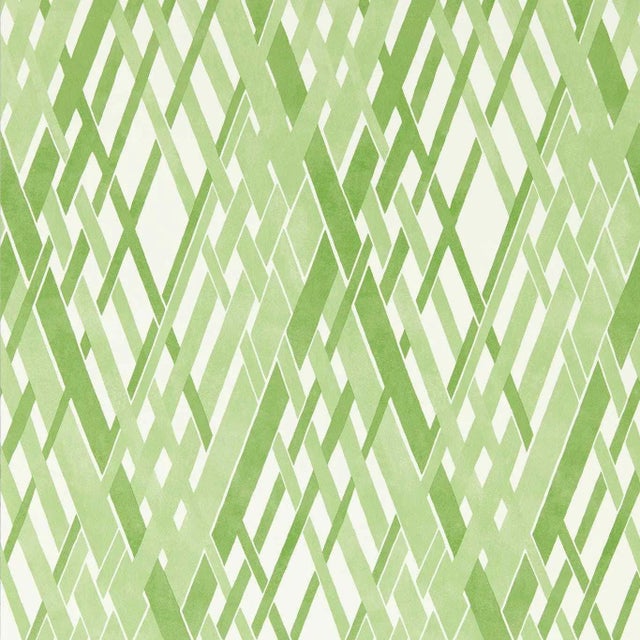 Harlequin Locronan Wallpaper in Clover/First Light For Sale