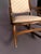Late 19th Century American Victorian Lincoln Rocking Chair in Walnut-Stained Birch With Goose-Neck Arms, Circa 1890 For Sale - Image 5 of 18